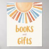 Bücher und Geschenke Boho Sunshine mutierte Töne P Poster (Vorne)