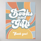 Bücher und Geschenke Groovy Retro Sunshine Baby Du Poster (Vorne)