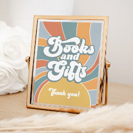 Bücher und Geschenke Groovy Retro Sunshine Baby Du Poster