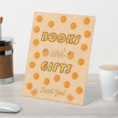 Bücher und Geschenke Orange Citrus Summer Baby Dus Sockelschild (In SItu)