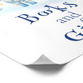 Bücher und Geschenke Weltraumastronautin Raketenst Poster (Ecke)