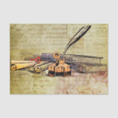 Bücher und Geschenkpapier Seidenpapier (Vorderseite)