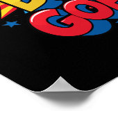 Bücher und große Ziele - Spaß zurück in die Schule Poster (Ecke)