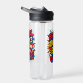 Bücher und große Ziele - Spaß zurück in die Schule Trinkflasche (Rechts)