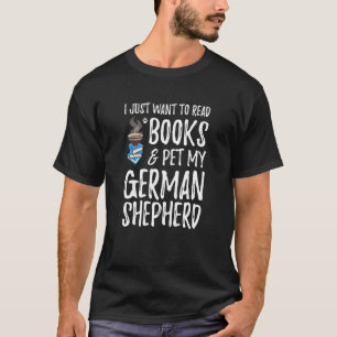 Bücher und Ideen des deutschen Hirtenhundes oder H T-Shirt