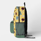 Bücher und Kaffee Bedruckter Rucksack (Rechts)