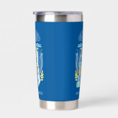 Bücher und Kaffee Lover Personalisiert Thermobecher (Rechts)