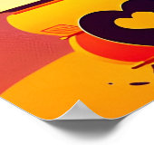 Bücher und Kaffee Poster (Ecke)