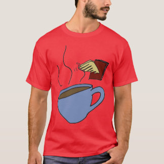 Bücher und Kaffee T-Shirt