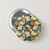 Bücher und Katzen Button (Vorne & Hinten)