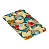 Bücher und Katzen Magnet (Rechte Seite)