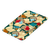 Bücher und Katzen Magnet (Linke Seite)