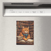 Bücher und Katzen Magnet (In Situ (Geschirrspüler))
