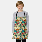 Bücher und Katzen Schürze (Getragen)