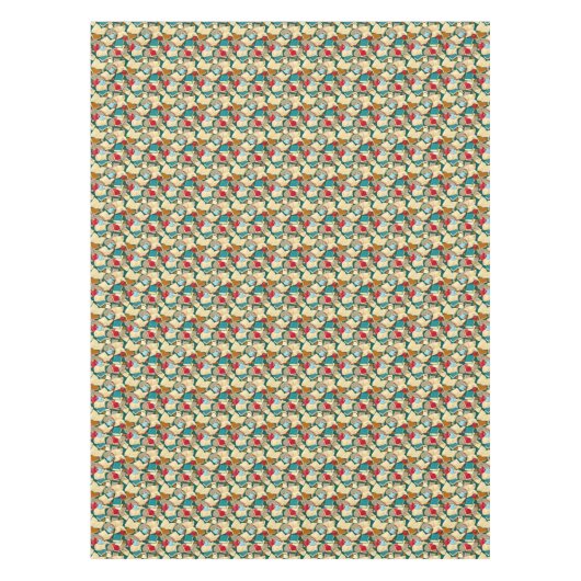 Bücher und Katzen Tischdecke (Vorderseite)