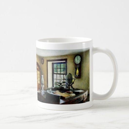 Bücher und Lampen Kaffeetasse (Rechts)