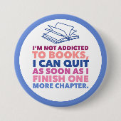 Bücher und Lesen Button (Vorderseite)