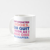 Bücher und Lesen Kaffeetasse (Vorderseite Links)