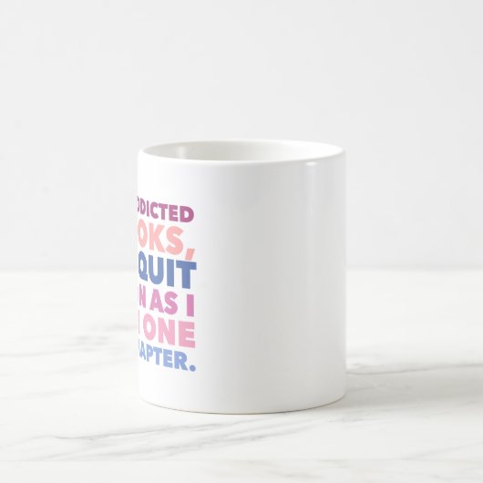 Bücher und Lesen Kaffeetasse (Mittel)