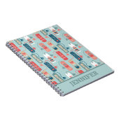 Bücher und Lesezeichen Gemustert lesen (Rechte Seite)