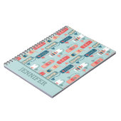 Bücher und Lesezeichen Gemustert lesen (Linke Seite)