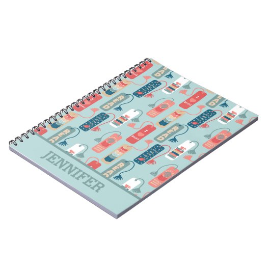 Bücher und Lesezeichen Gemustert lesen (Linke Seite)