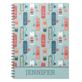 Bücher und Lesezeichen Gemustert lesen (Vorderseite)