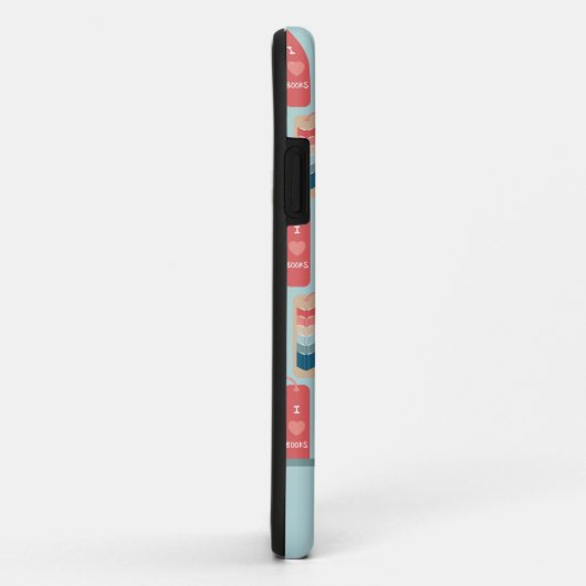 Bücher und Lesezeichen Gemustert lesen Case-Mate iPhone Hülle (Hinten/Rechts)