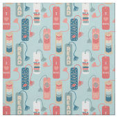 Bücher und Lesezeichen Gemustert lesen Stoff (Muster)