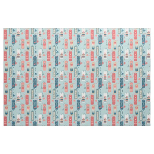 Bücher und Lesezeichen Gemustert lesen Stoff (Fat Quarter (45,7 x 55,9 cm))