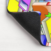 Bücher und mehr Bücher Mousepad (Ecke)