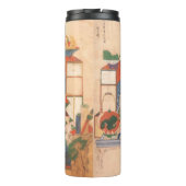 Bücher und Objekte eines koreanischen Wissenschaft Thermosbecher (Rückseite)