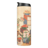 Bücher und Objekte eines koreanischen Wissenschaft Thermosbecher (Nach rechts gedreht)