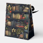 Bücher und Pflanze Geschenkschachtel (Rückseite)