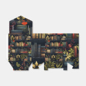 Bücher und Pflanze Geschenkschachtel (Ungefaltet)