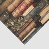 Bücher und Pflanze Seidenpapier (Detail)