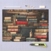 Bücher und Pflanze Seidenpapier (Handwerk)