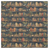 Bücher und Pflanze Stoff (Muster)
