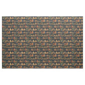 Bücher und Pflanze Stoff (Fat Quarter (45,7 x 55,9 cm))