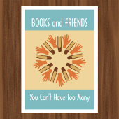 Bücher und Poster für Freunde lesen