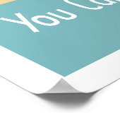 Bücher und Poster für Freunde lesen (Ecke)