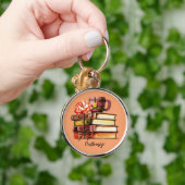 Bücher und Teepfirma Schlüsselanhänger (Hand)