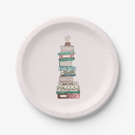 Bücher und Teller (Vorderseite)