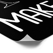 Bücher und Wein machen alles gut Poster (Ecke)