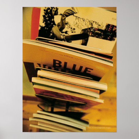 Bücher und Zeitschriften Poster (Vorne)