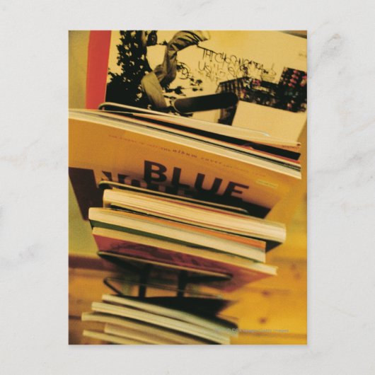 Bücher und Zeitschriften Postkarte (Vorderseite)
