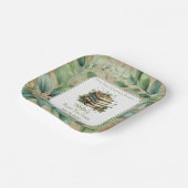 Bücher Unser nächstes Kapitel fängt Babydusche an Pappteller (Gewinkelt)