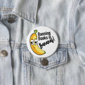 Bücher verbieten Bananen Button (Beispiel)