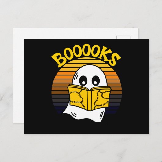 Bücher von Geist lesen Bücher Postkarte (Vorne/Hinten)