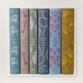 Bücher von Jane Austen Puzzle (Vertikal)
